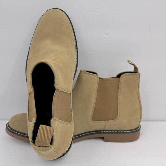 Abound Shoes Abound Chelsea Boots Upper Leather For Men Size 95m Camelbeige Color Poshmark